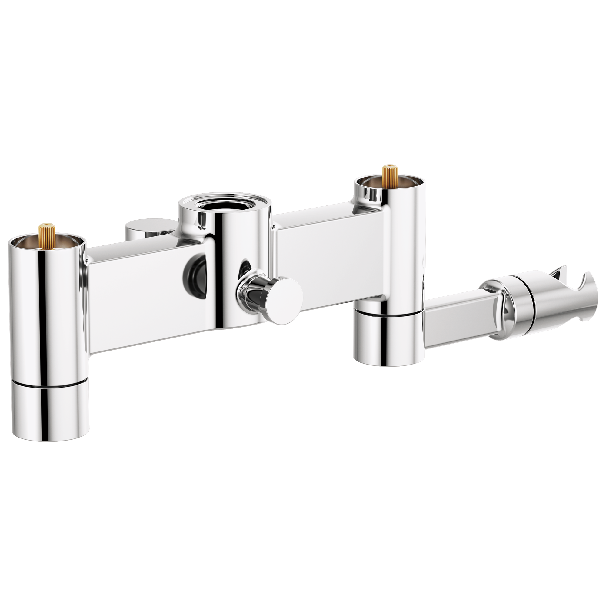 chrome tub filler
