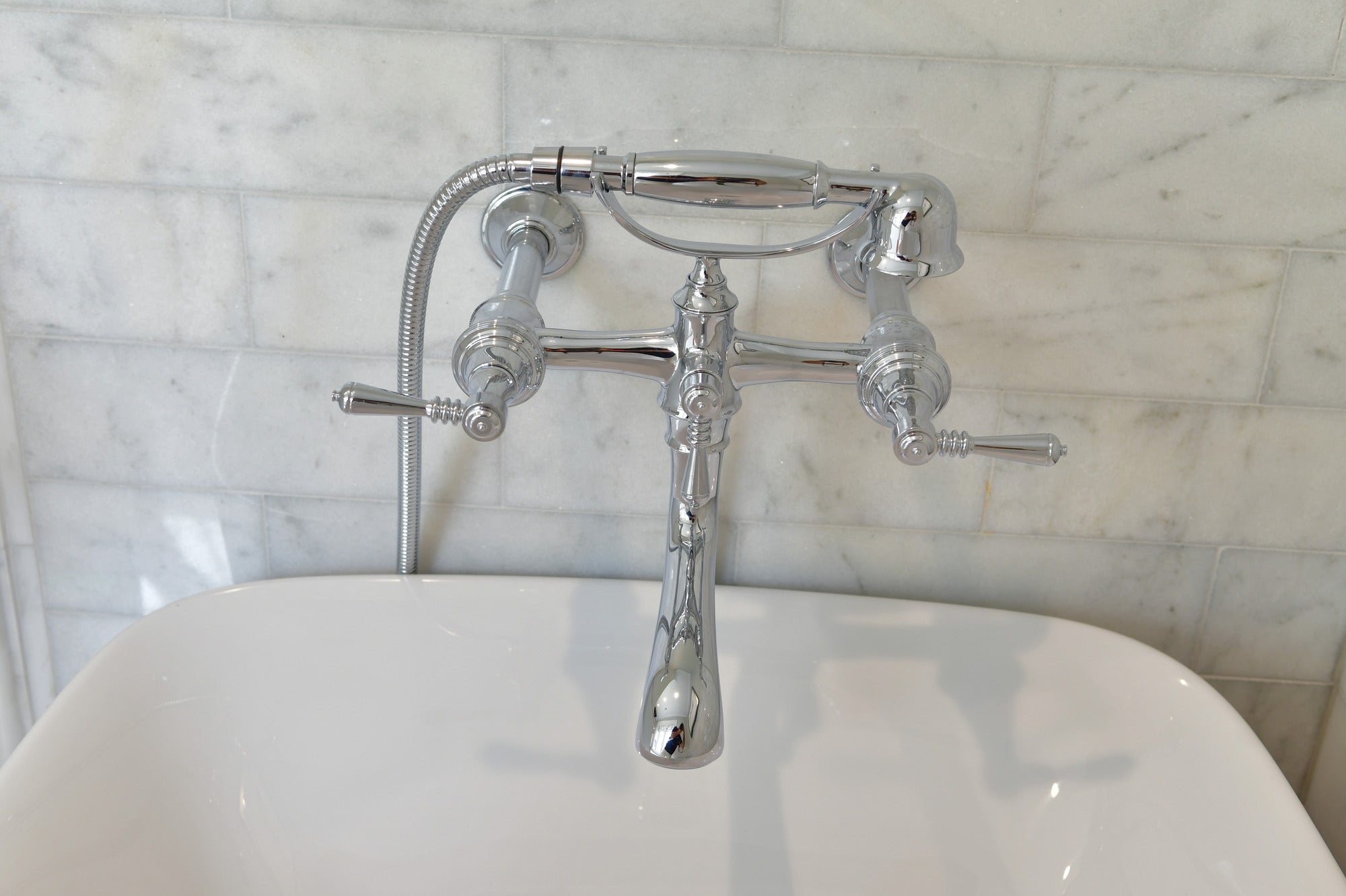 chrome tub filler trim kit