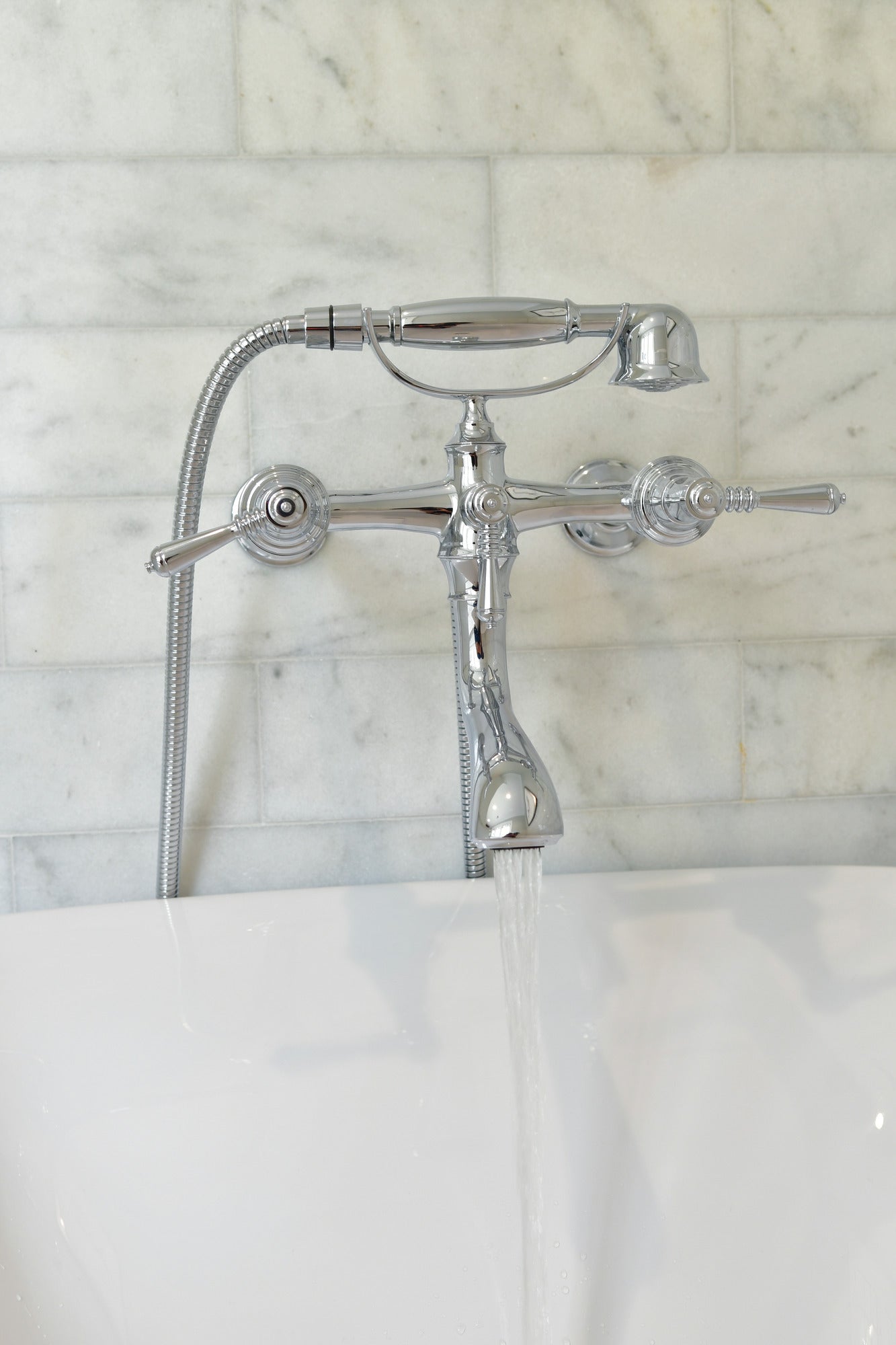 chrome tub filler trim kit