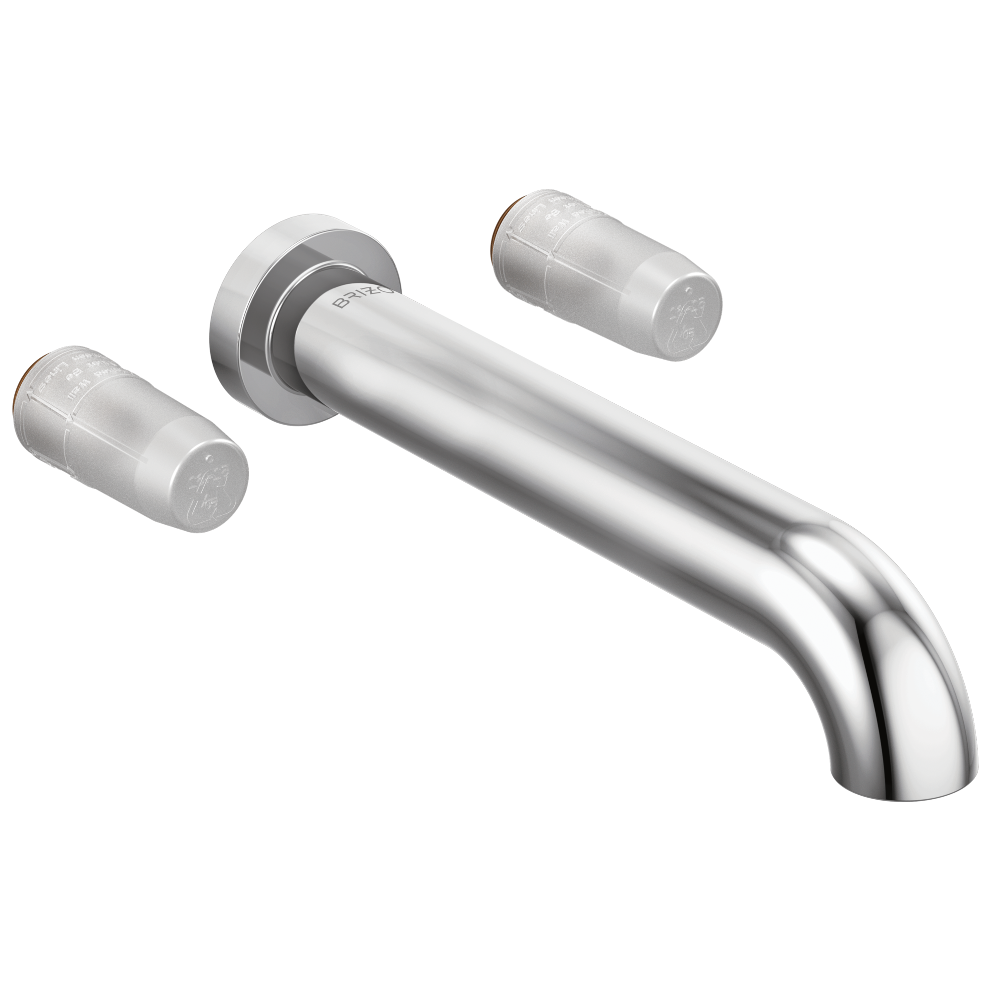 chrome tub filler