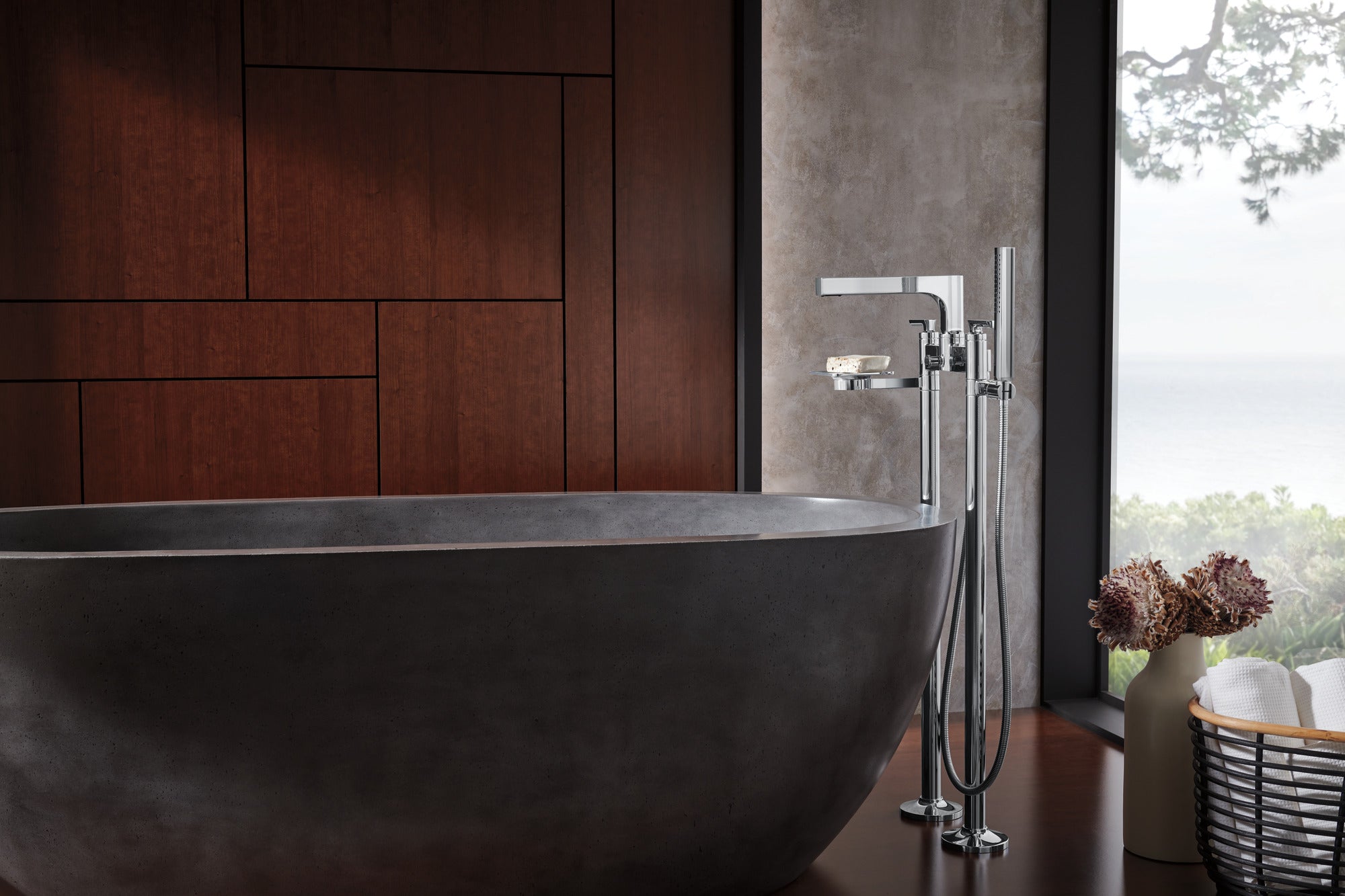 chrome tub filler unions