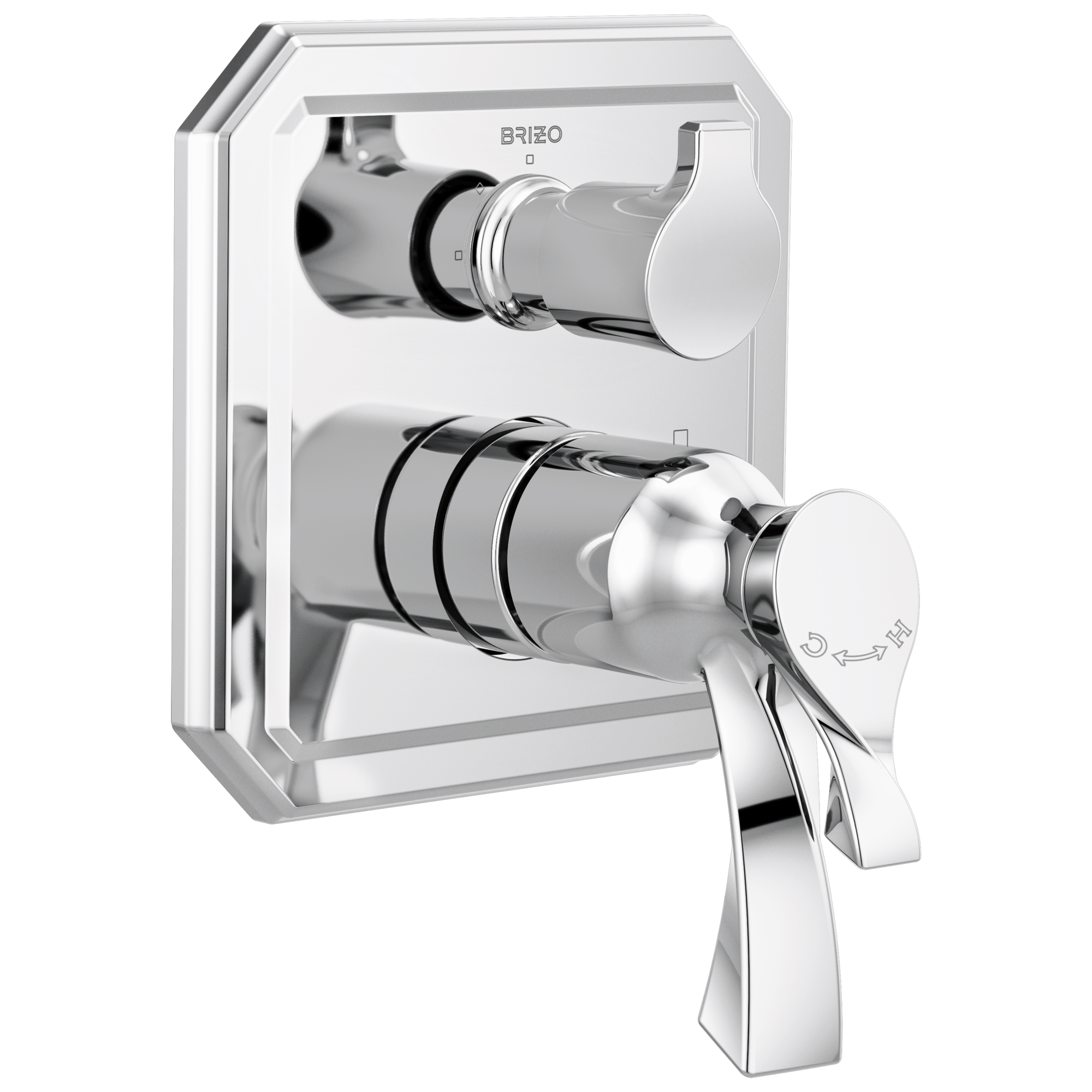 chrome diverter trim