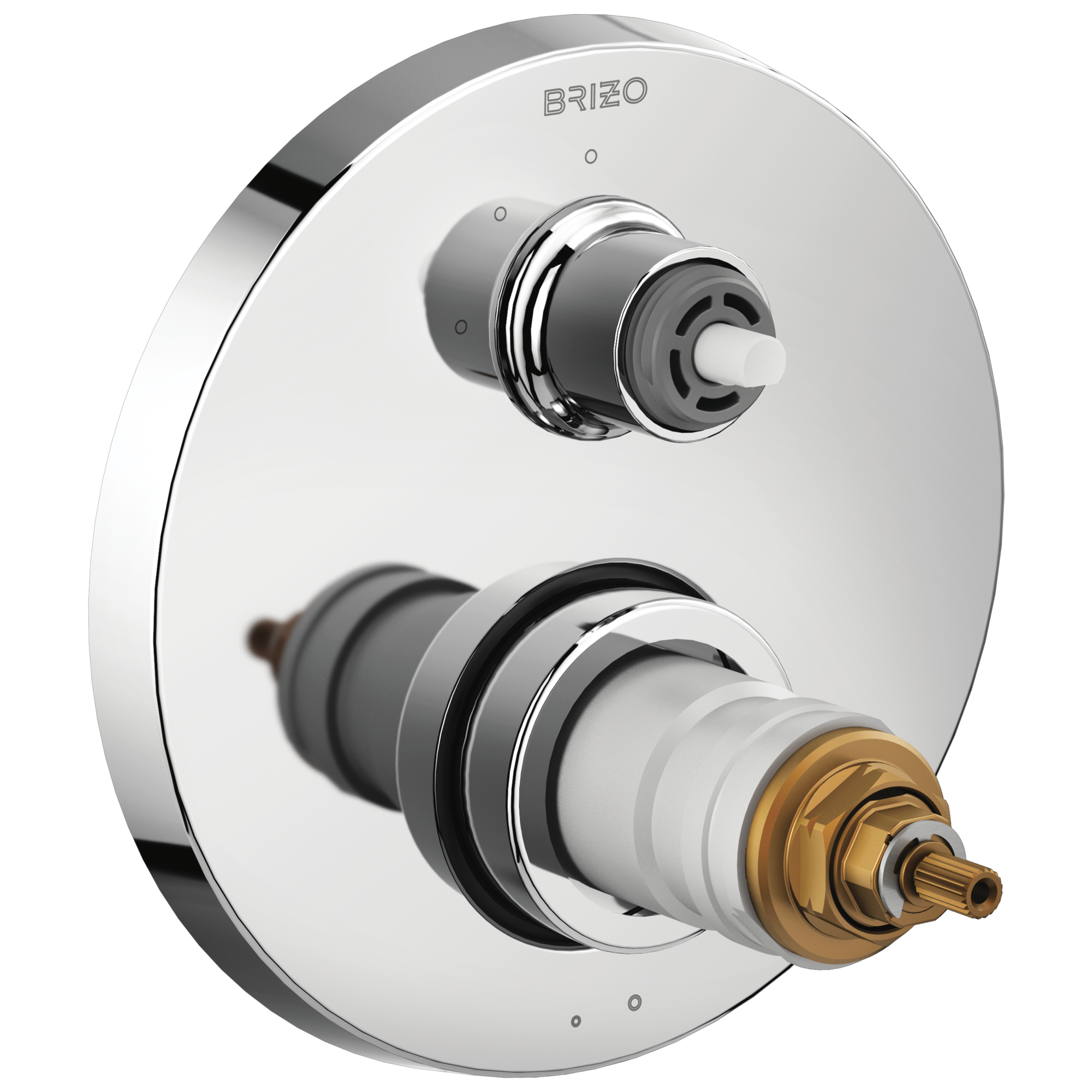 chrome diverter trim