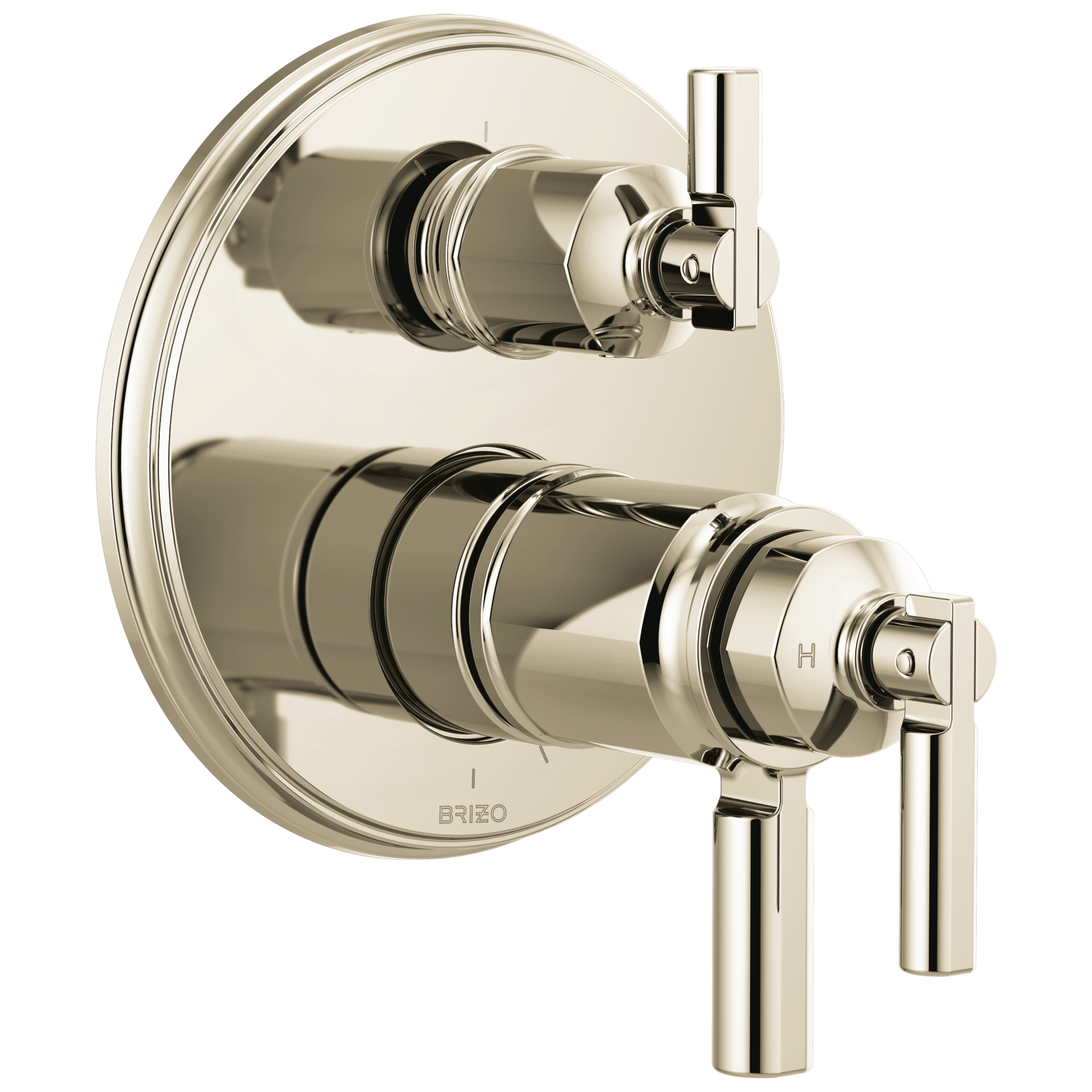 polished nickel diverter trim