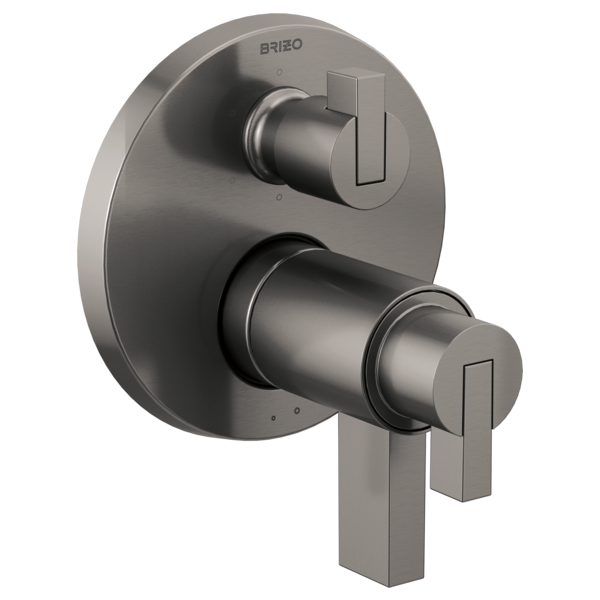 Brizo Litze TempAssure Thermostatic Valve with 6-Function Diverter Trim - Less Handles