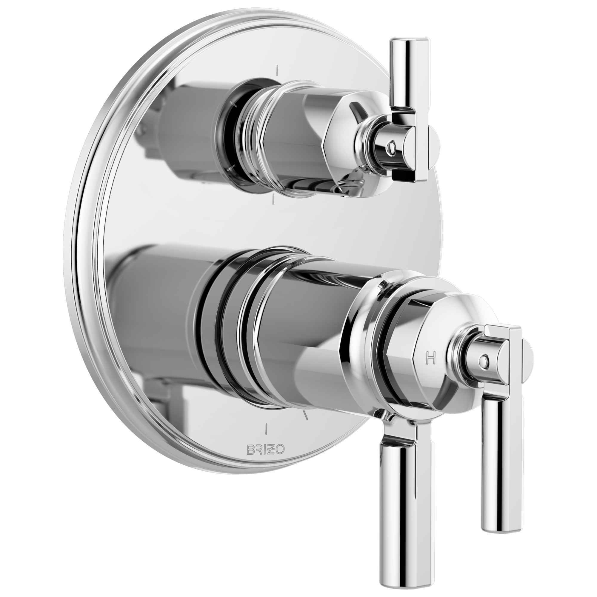 chrome diverter trim