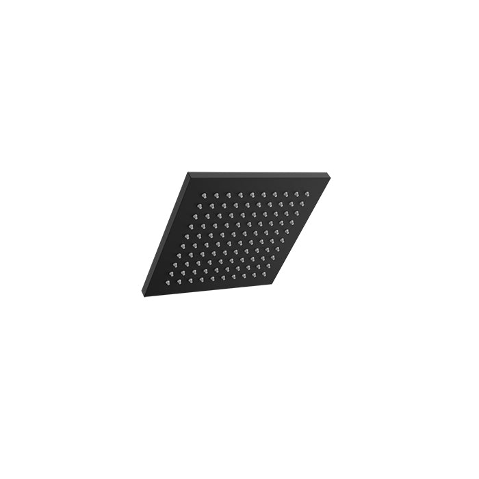 Baril Shower Components Square 8 inch Anti-Limestone Shower Head