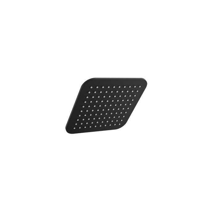 Baril Shower Components 8 inch Rounded Square Shower Head