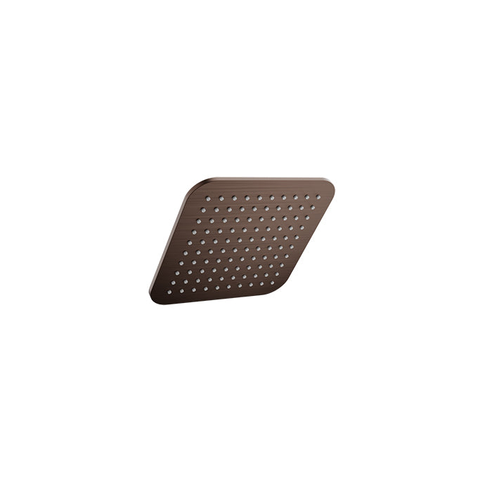 Baril Shower Components 8 inch Rounded Square Shower Head