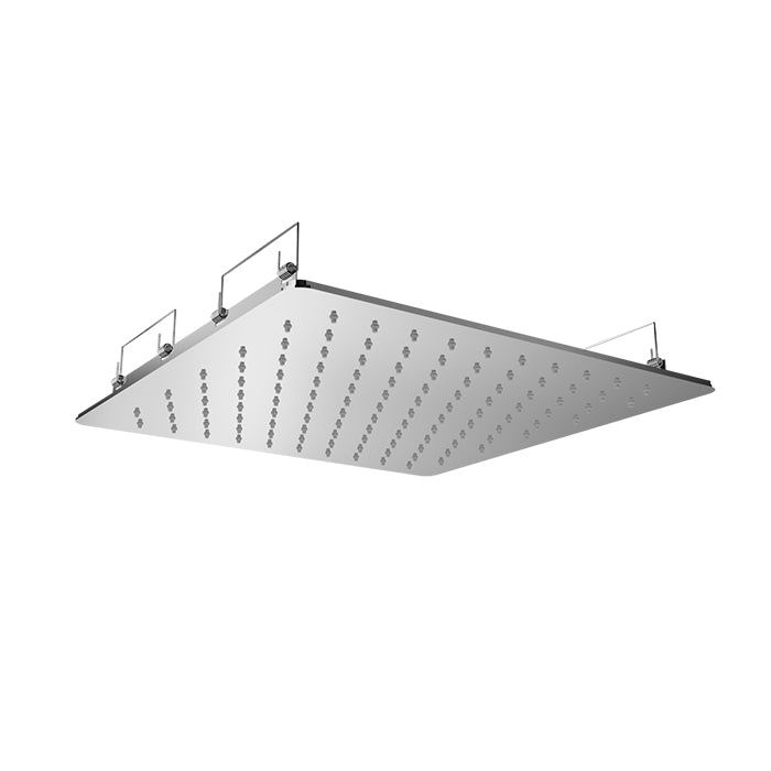 chrome shower head