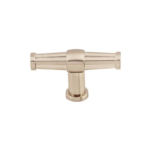 brushed satin nickel t-handle