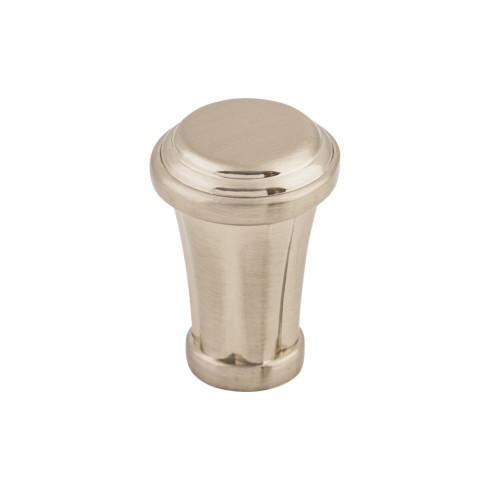brushed satin nickel knob