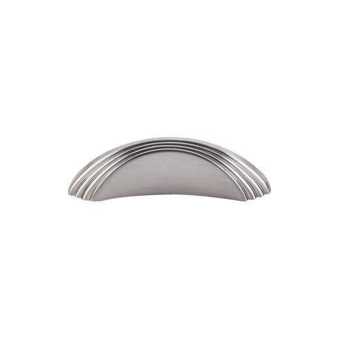 brushed satin nickel knob