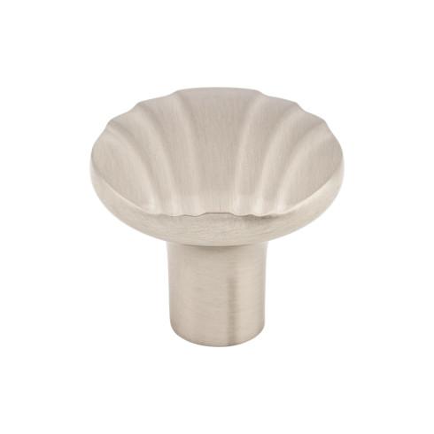 brushed satin nickel knob
