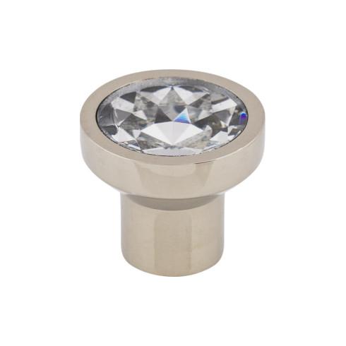 Top Knobs Wentworth Crystal Round Knob 13/16 Inch