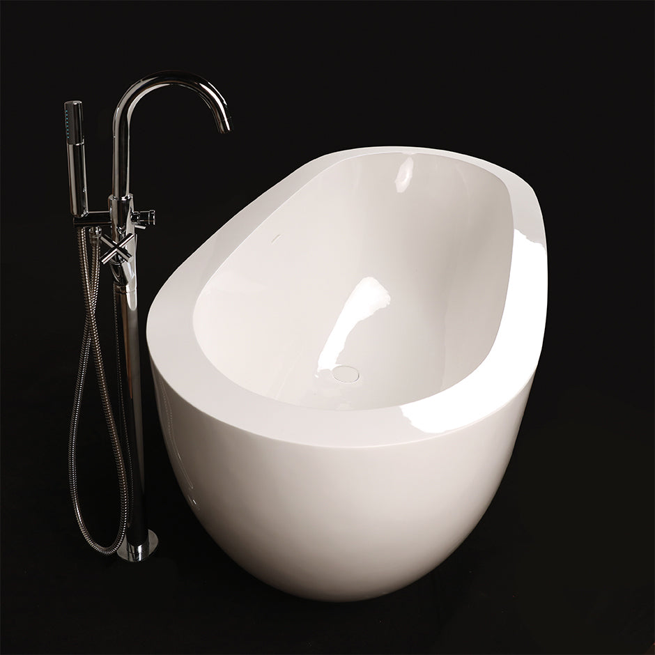 gloss white tub