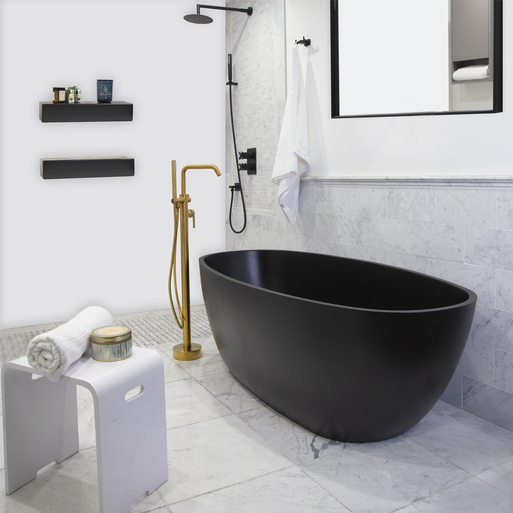 gloss white tub