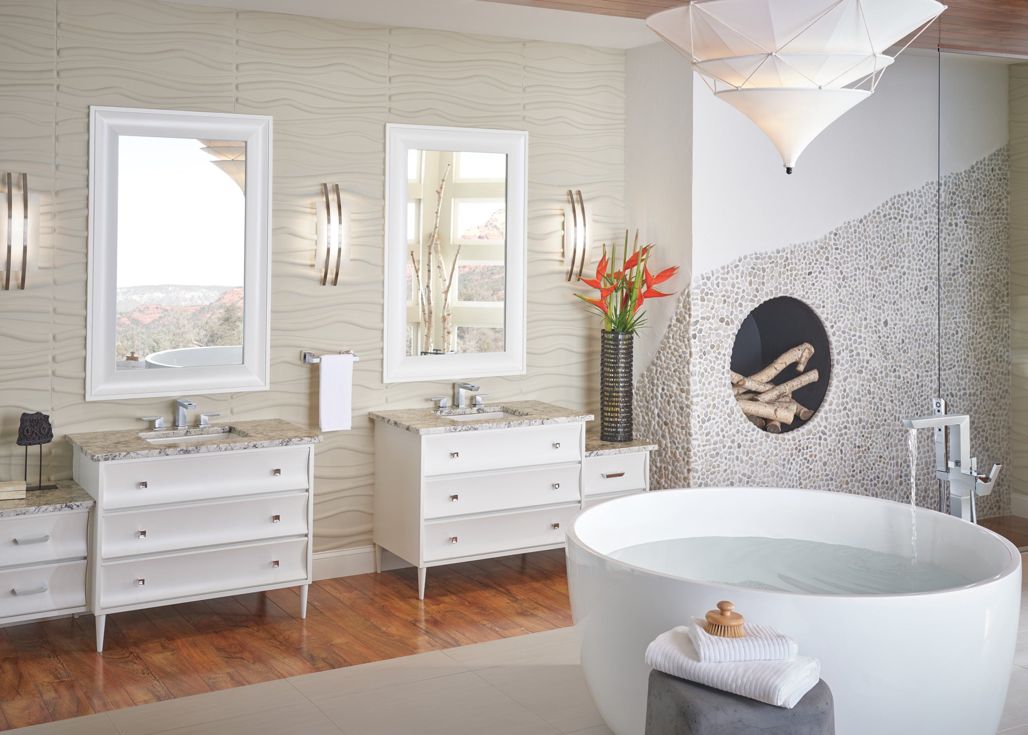 chrome tub filler