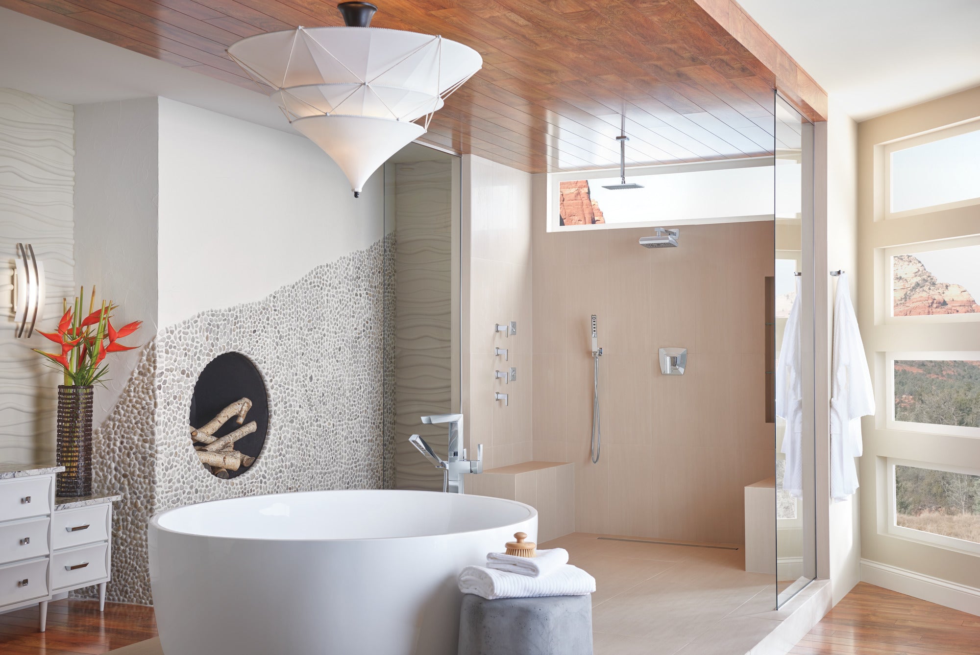 chrome tub filler