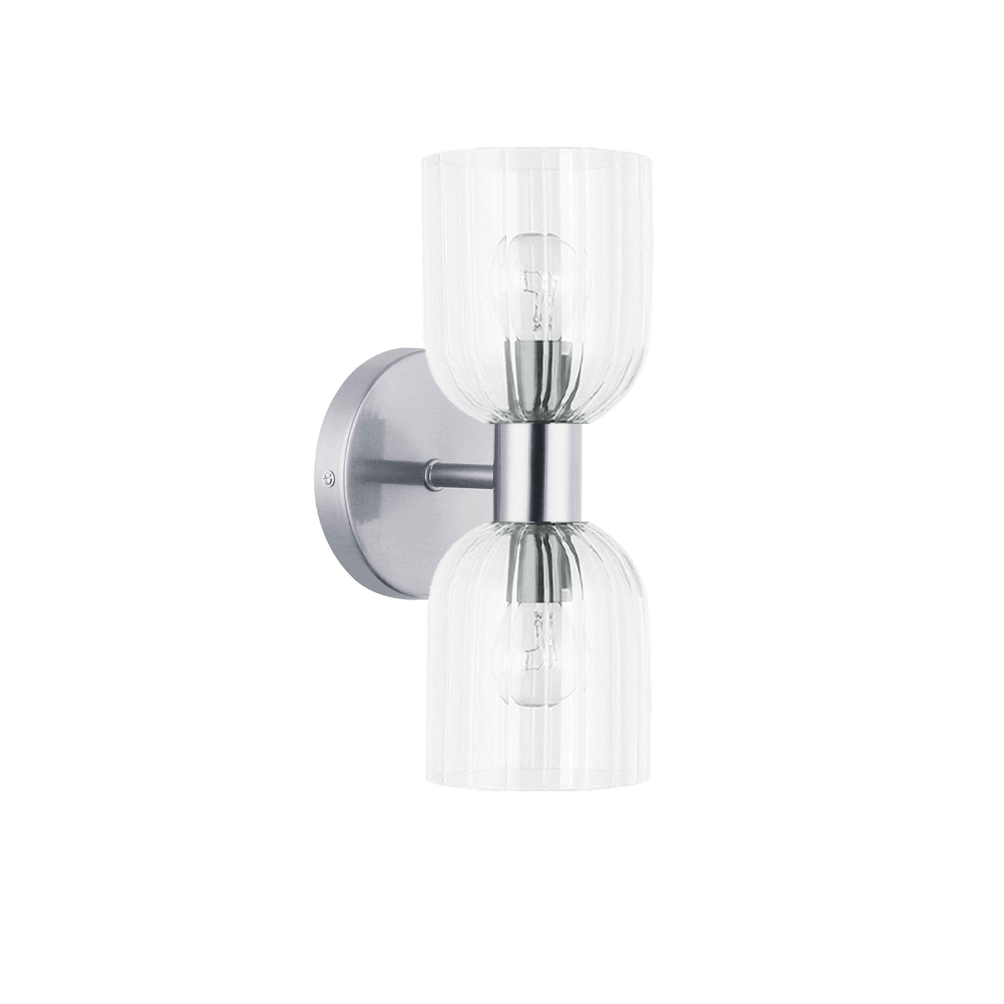 polished chrome wall mount