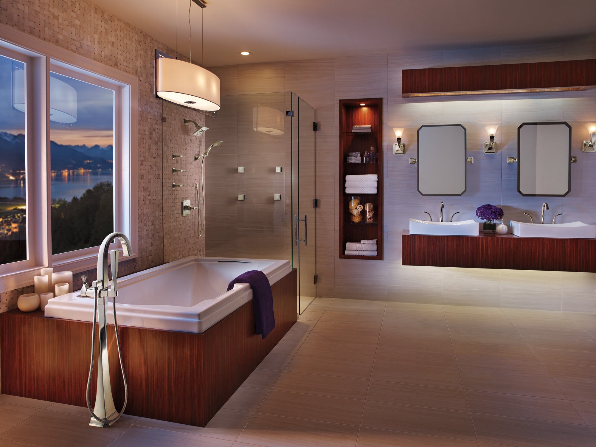 polished nickel volume control trim