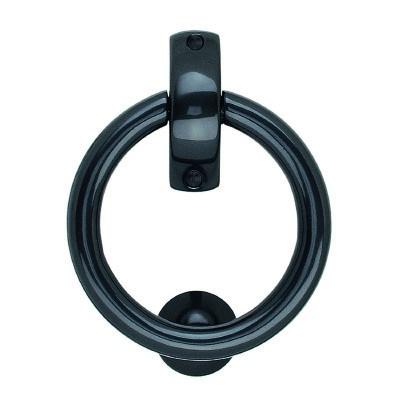 black door knocker