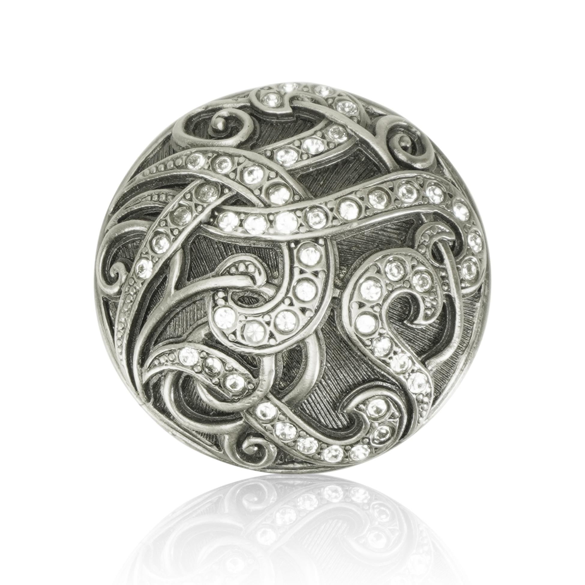 antique nickel knob