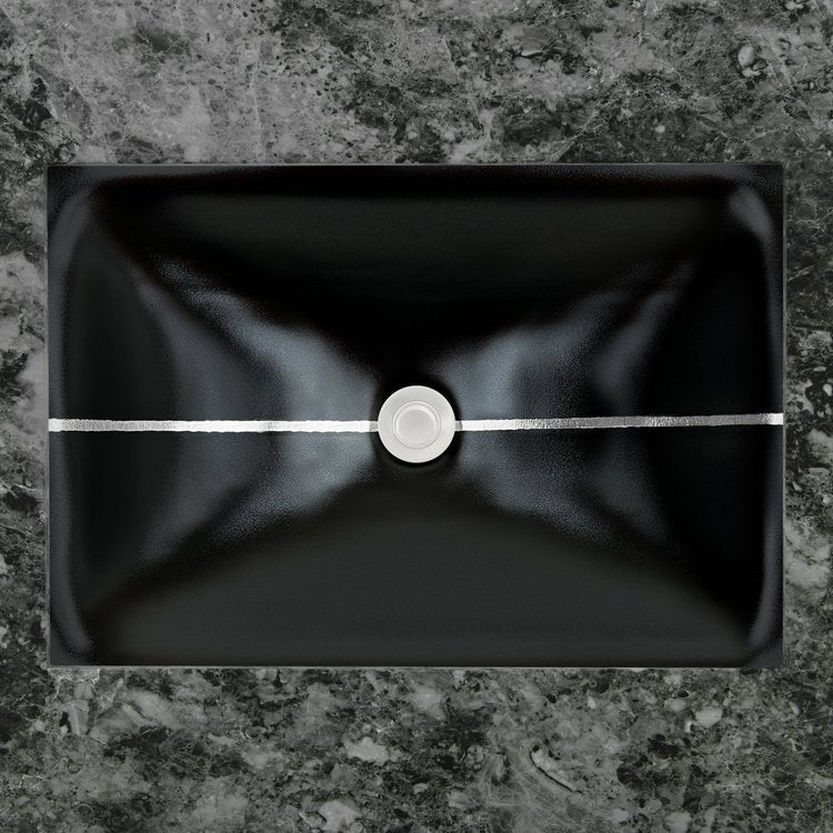 Linkasink Dune River Artisan Glass With Metal Leaf Accent Undermount Sink