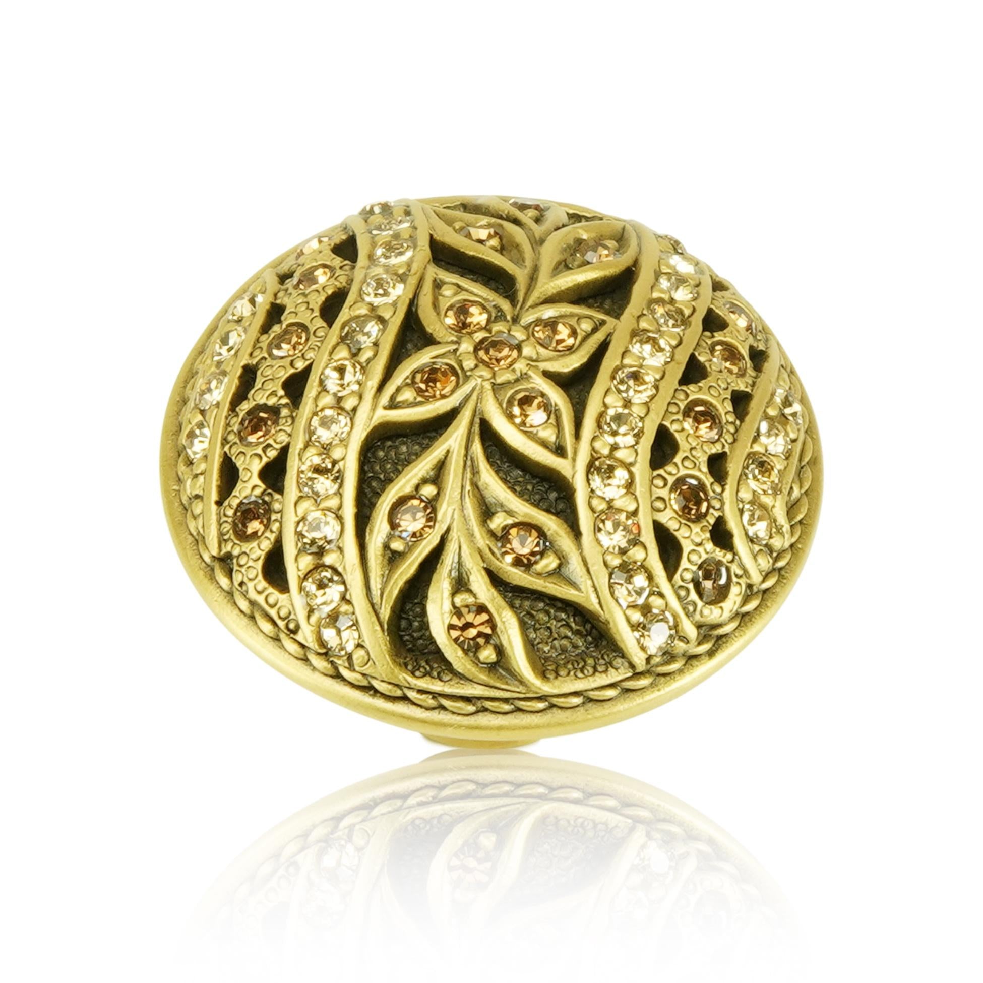 museum gold knob