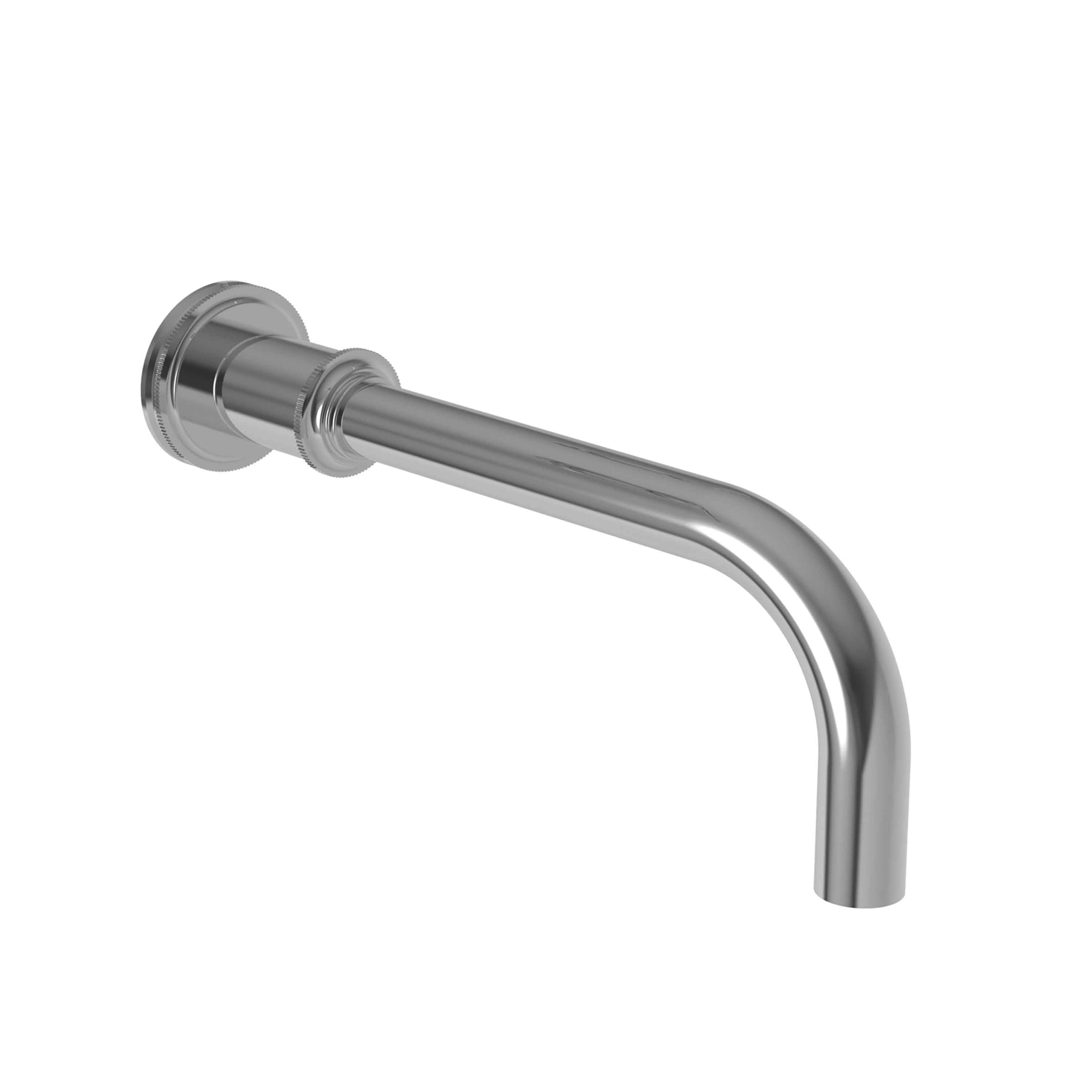 polished chrome tub spout