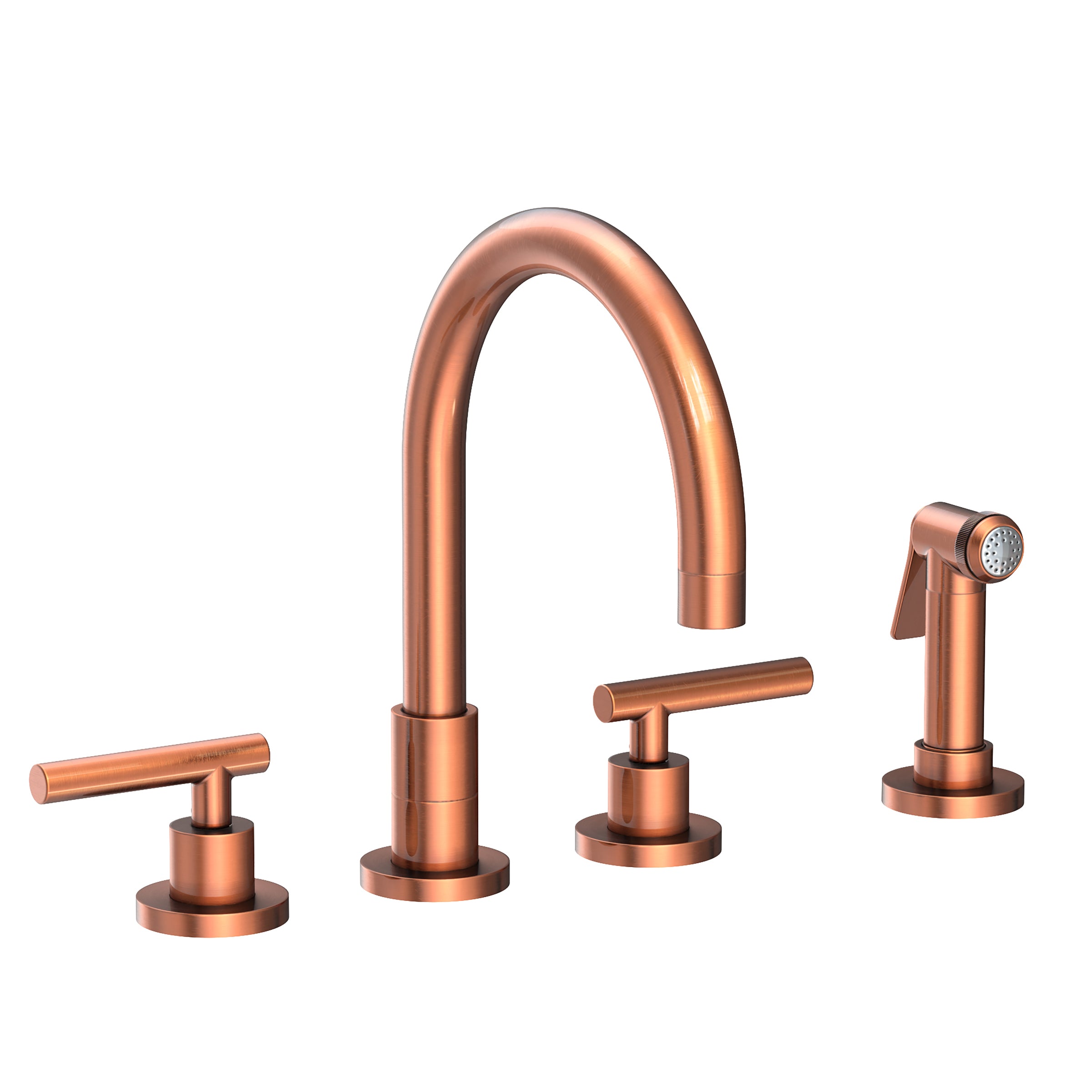 Newport Brass East Linear Kitchen Faucet with Side Spray