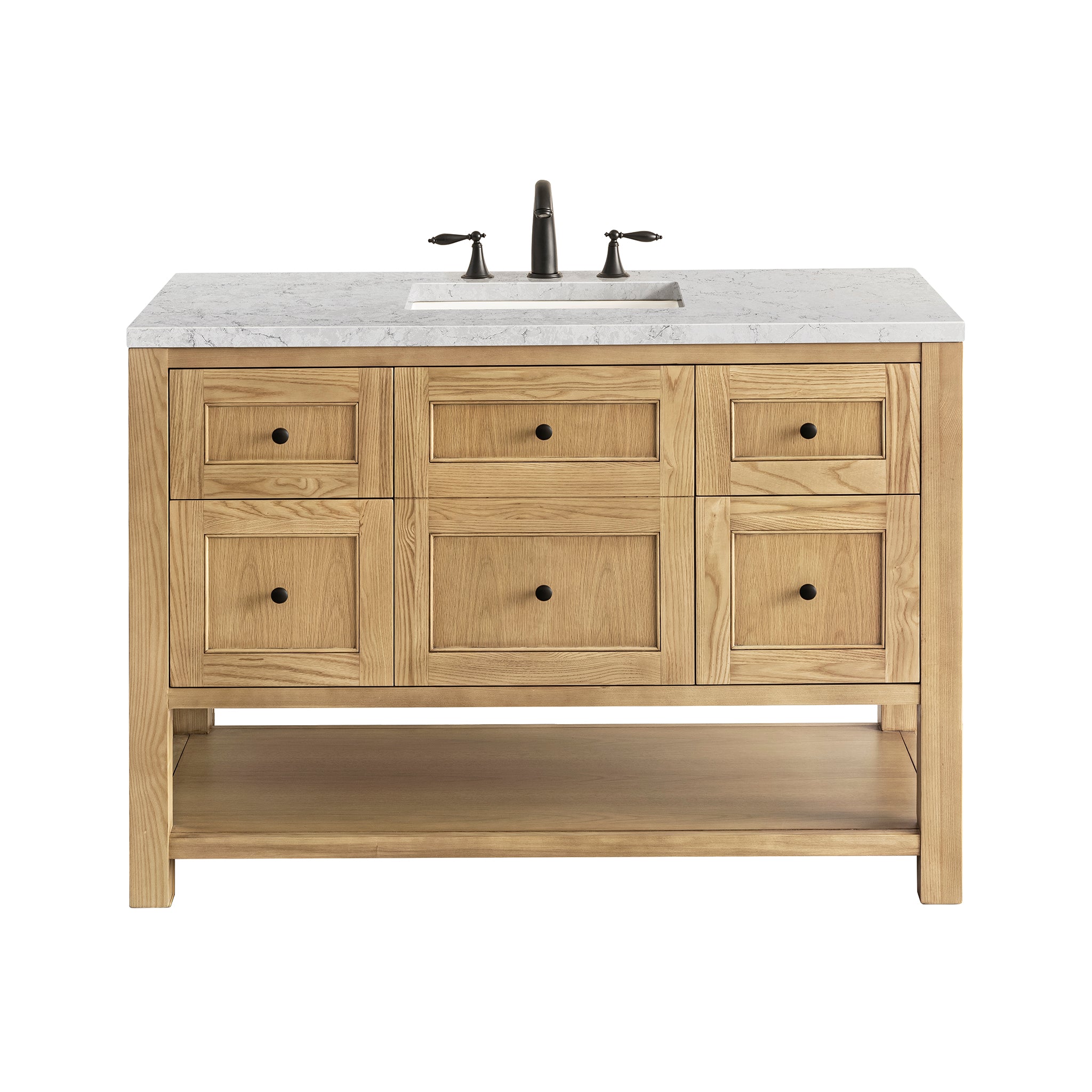 James Martin Vanities Breckenridge 48" Single Vanity - Light Natural Oak