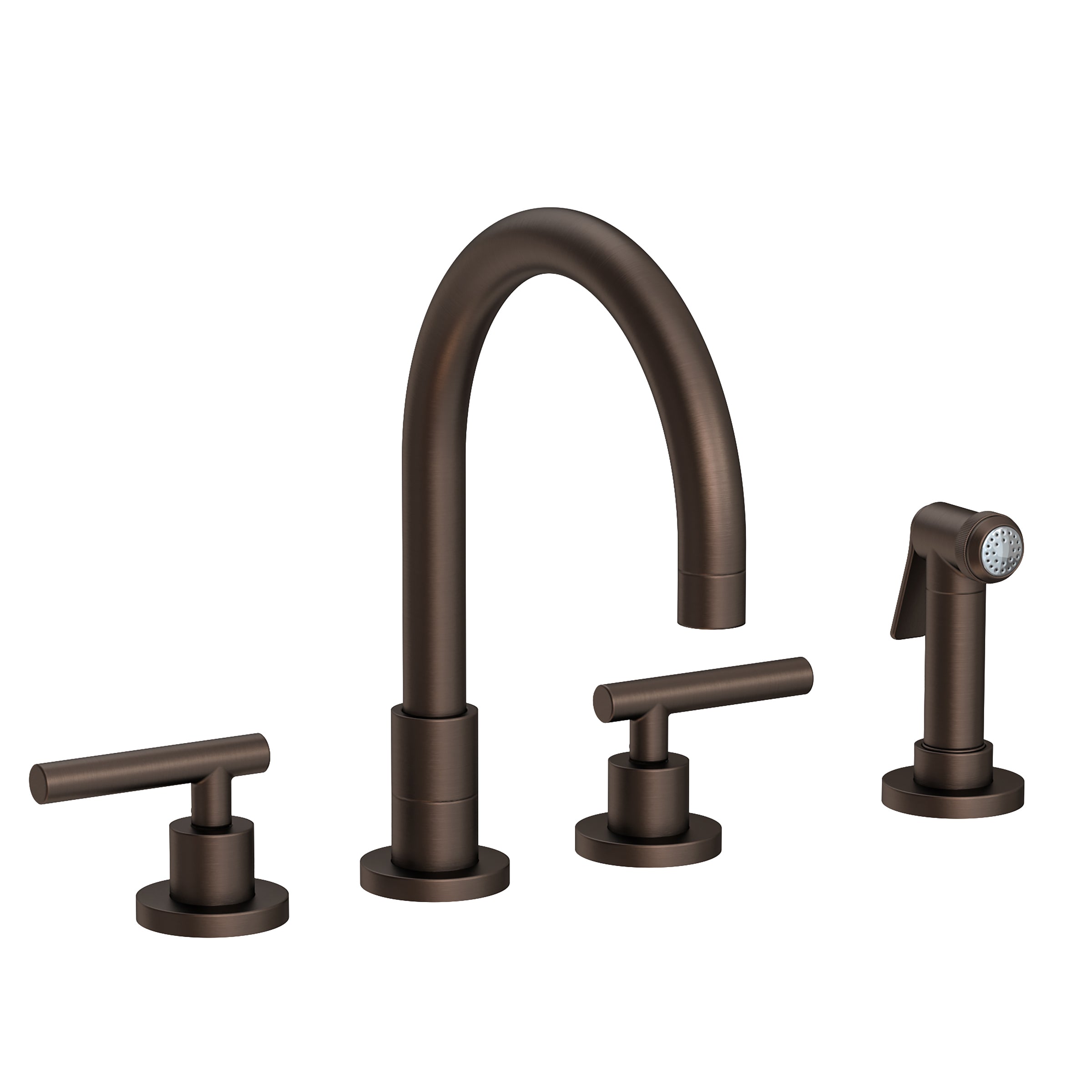 Newport Brass East Linear Kitchen Faucet with Side Spray