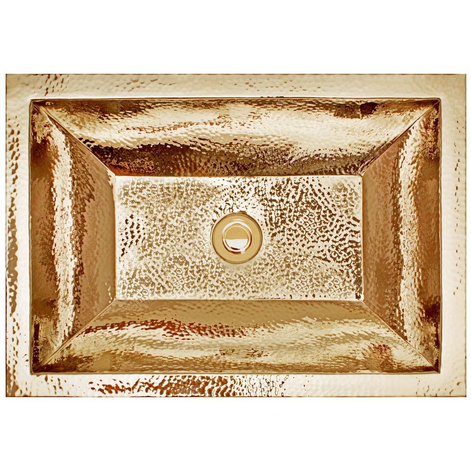 Linkasink Coco Hammered Builder's Series Drop-In or Undermount Sink 20.25" with 1.5"