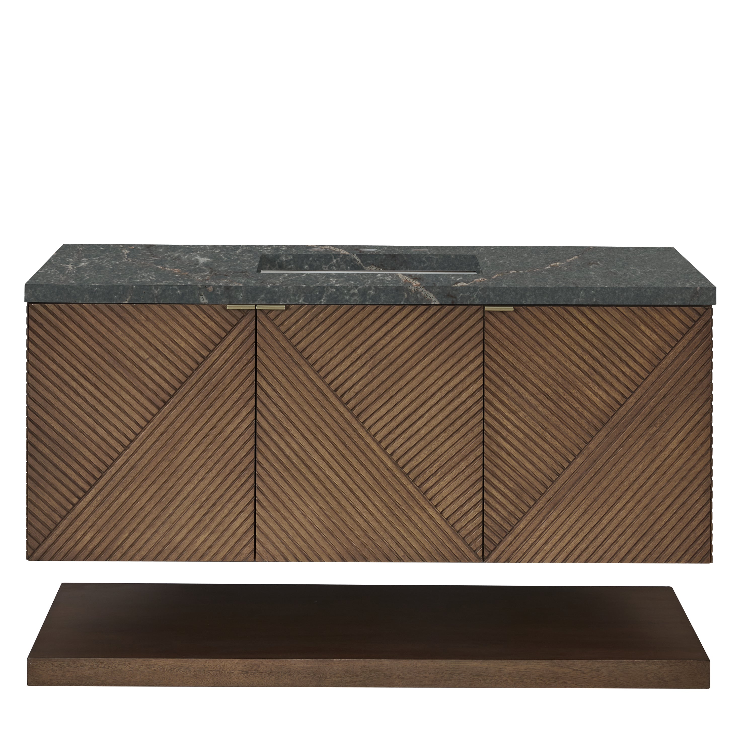 James Martin Vanities Marcello 48" Single Vanity - Chestnut