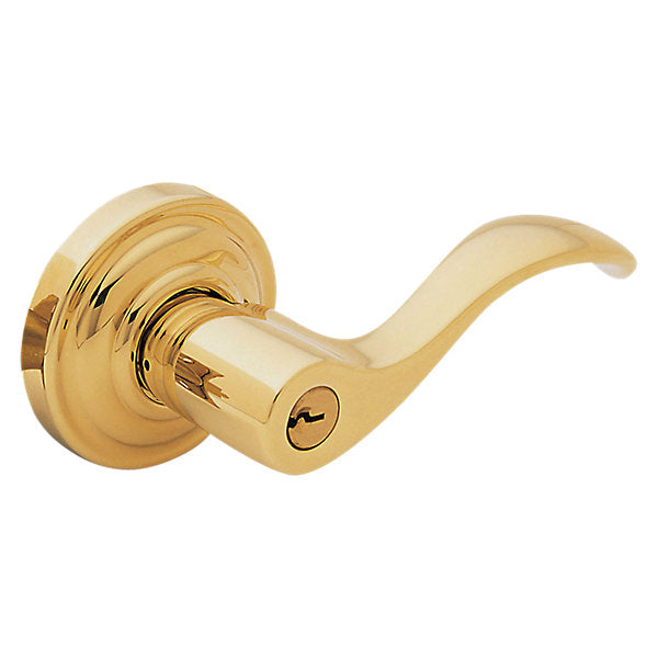 Baldwin Wave Lever with Classic Rose