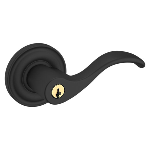 Baldwin Wave Lever with Classic Rose