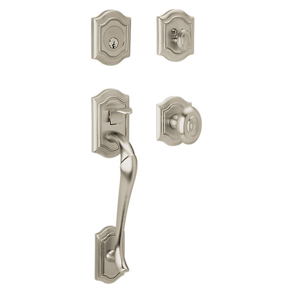 Baldwin Bethpage Sectional Trim with 5077 Knob - Arch Interior