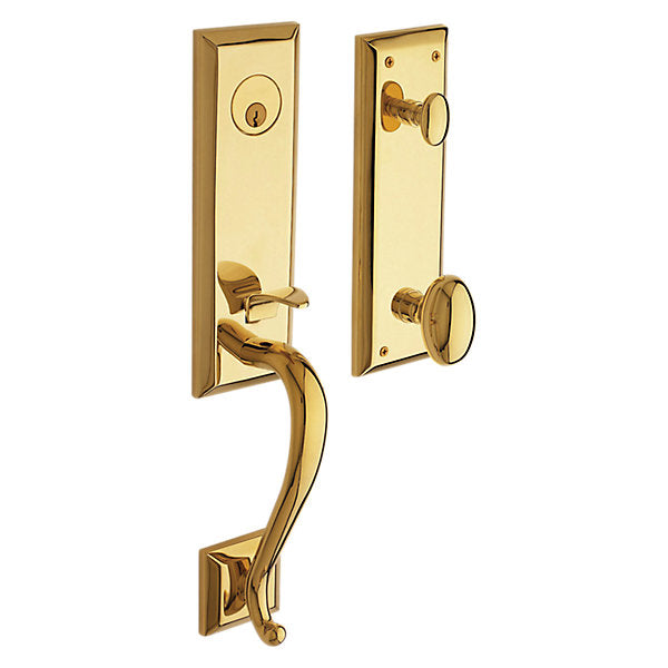 Baldwin Stonegate Handleset with 5445V Classic Lever