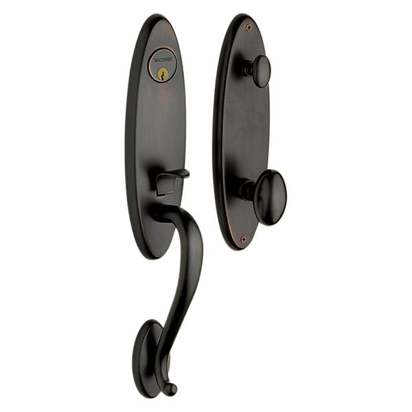 Baldwin Blakely Handleset with 5025 Egg Knob