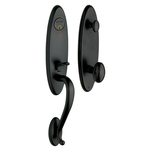 Baldwin Blakely Handleset with 5025 Egg Knob
