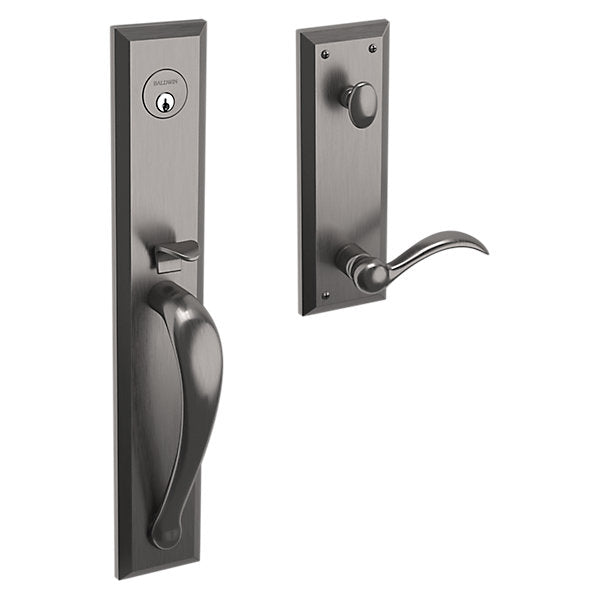 Baldwin Cody Full Handleset with 5024 Oval Knob/5452V Beavertail Lever