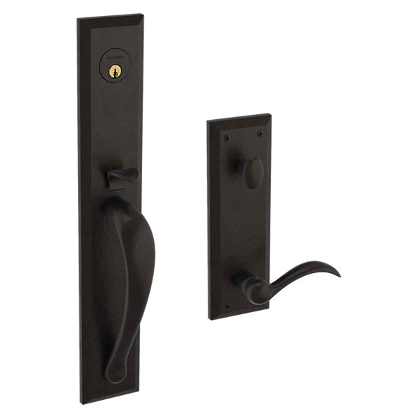 Baldwin Cody Full Handleset with 5024 Oval Knob/5452V Beavertail Lever