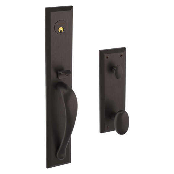 Baldwin Cody Full Handleset with 5024 Oval Knob/5452V Beavertail Lever