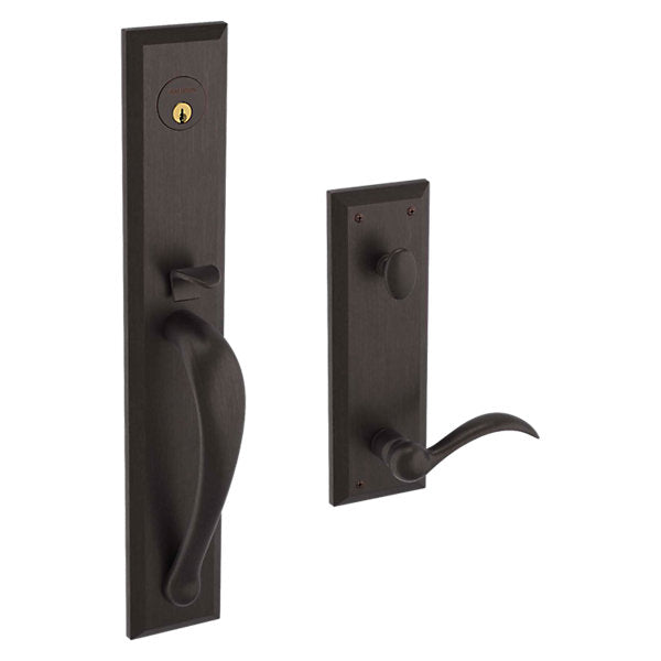 Baldwin Cody Full Handleset with 5024 Oval Knob/5452V Beavertail Lever