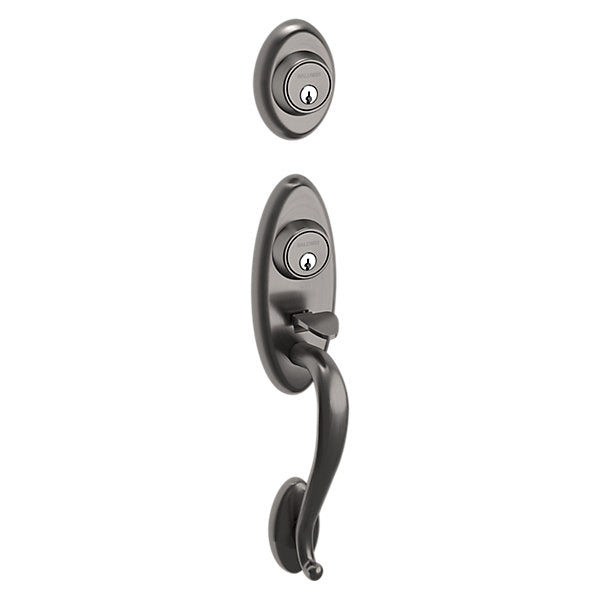 Baldwin Landon 2 - Point Lock Handleset with 5225 Egg Knob