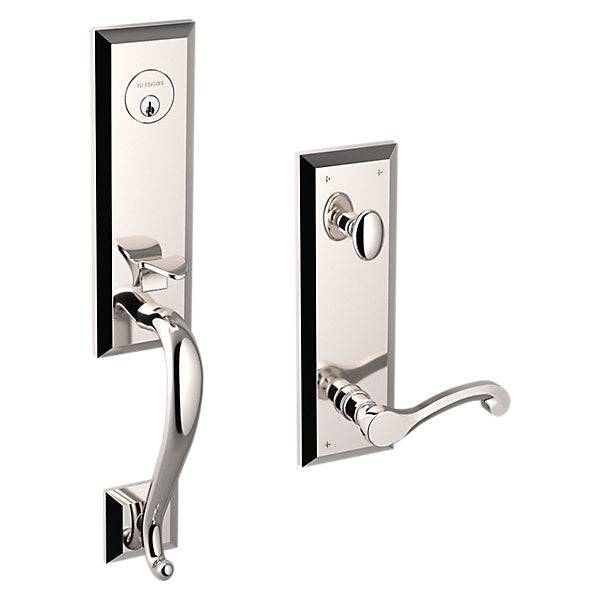 Baldwin Stonegate Handleset with 5445V Classic Lever