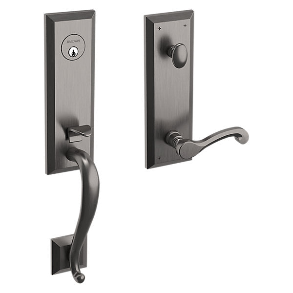 Baldwin Stonegate Handleset with 5445V Classic Lever