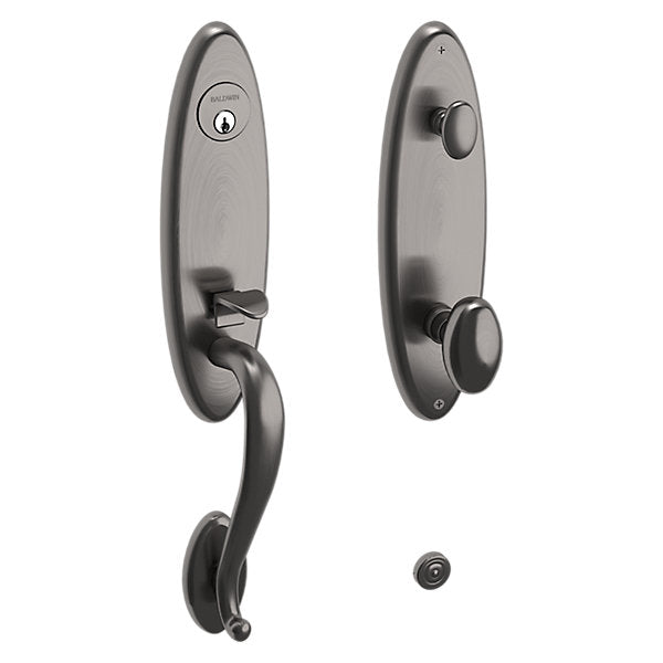 Baldwin Blakely Handleset with 5025 Egg Knob