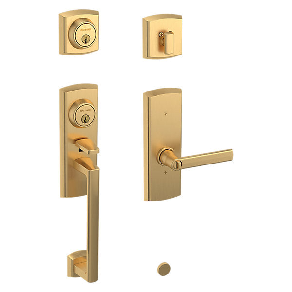 Baldwin Soho 2 - Point Handleset with Soho Lever